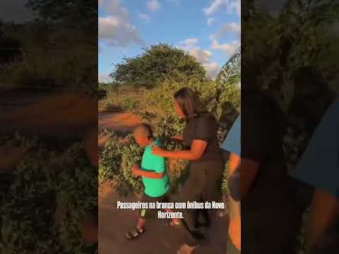 Passageiros na bronca com ônibus da Novo Horizonte