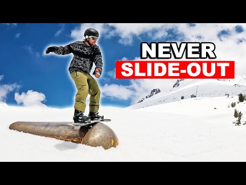 Avoid Sliding Out On A Snowboard Boardslide