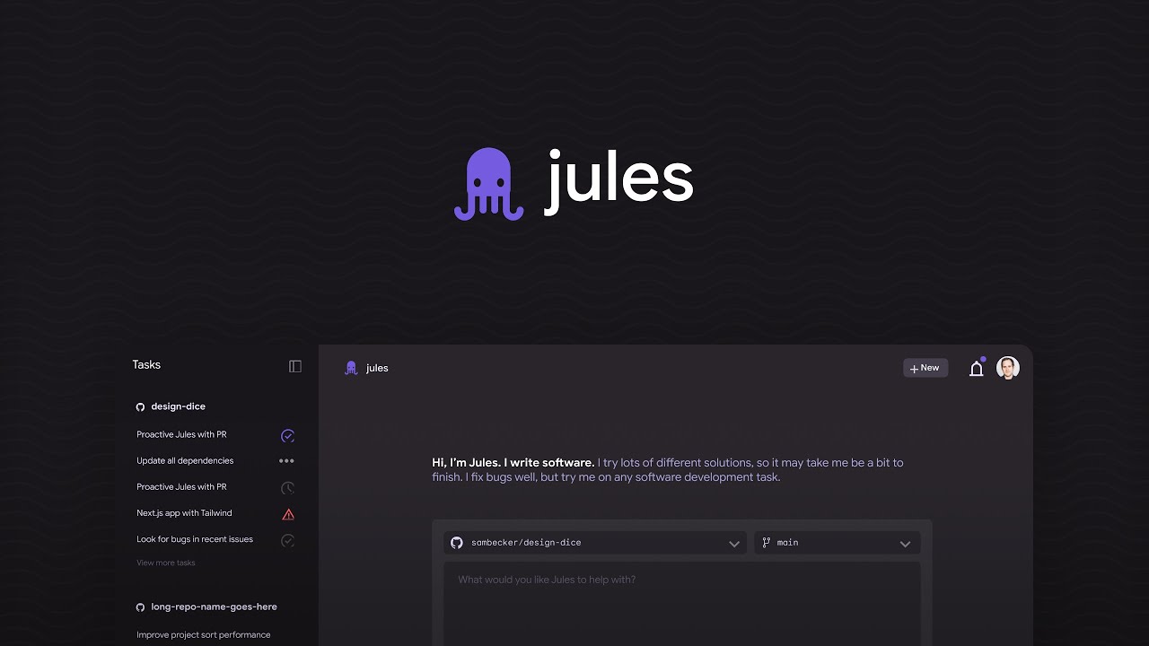 Build with Jules, your asynchronous coding agent, now in public beta - YouTube