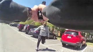 Man Gets Shot After Charging At Officer With a Butcher&#39;s Knife