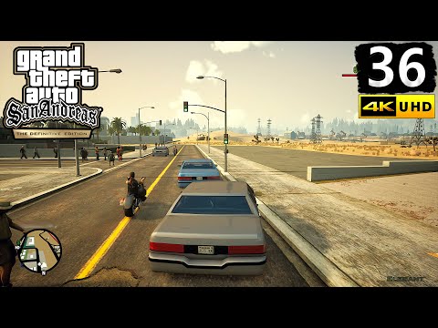 GTA San Andreas Definitive Edition Gameplay Walkthrough Part 36 - PC 4K 60FPS No Commentary