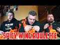 SPICY WING ROULETTE CHALLENGE WITH EDDIE HALL! - STOLTMAN BROTHERS