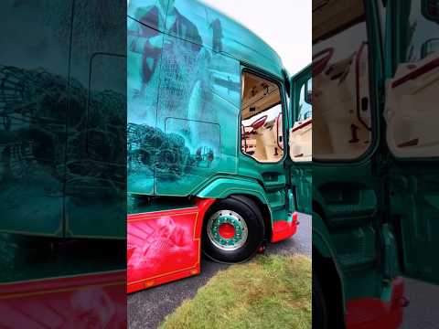 UK STYLE DAF XF + interior and extrior british design #dafxf #lorry