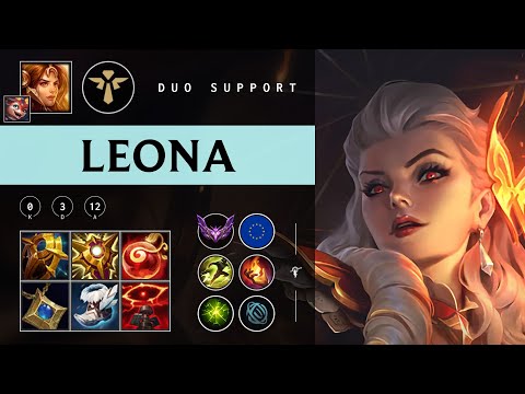 Leona Support vs Thresh - EUW Master Patch 25.24