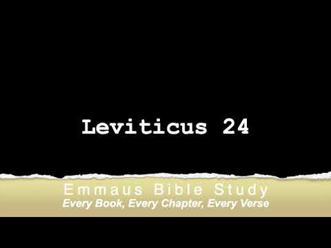 Leviticus 24, Every Book, Every Chapter, Every Verse