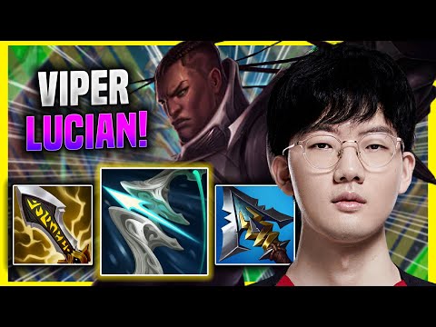 VIPER DESTROYING WITH LUCIAN IN EUW SOLOQ! - EDG Viper Plays Lucian ADC vs Xayah!