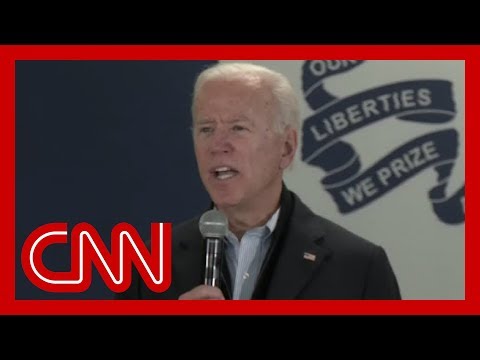 Joe Biden to voter: You're a damn liar, man Joe Biden to voter: You're a damn liar, man