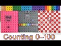 Let S Build Numberblocks Making Numberblock 0 100 Rainbow Cubes Show Numberblocks Toy Learning Count