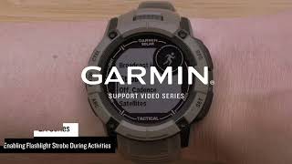 Garmin Instinct 2X - Luz estroboscópica de linterna anuncio