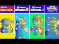 Evolution Of Mario Super Stars Dying And Game Over Screens In Super Mario Bros Games 1985 2024