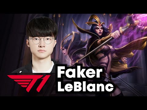 Faker picks LeBlanc