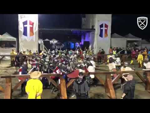 Battle Of The Nations 2018 - USA vs Russia 21vs21 fight