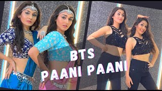 Download lagu Baadshah - Paani Paani | Behind The Scenes | BTS | Sharma Sisters | Tanya Sharma | Kritika Sharma mp3