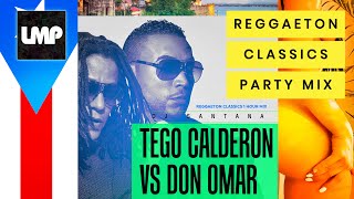 Download lagu Tego Calderon Vs Don Omar Reggaeton Mix | DJ Santana mp3