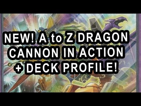 (YGO) NEW! A to Z DRAGON CANNON IN ACTION