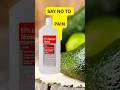 Get Rid Of Pain Avocado Seed And Rubbing Alcohol
