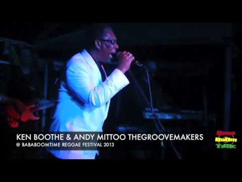 KEN BOOTHE & ANDY MITTOO THEGROOVEMAKERS - ROCKSTEADY @ BABABOOMTIME REGGAE FESTIVAL 2013