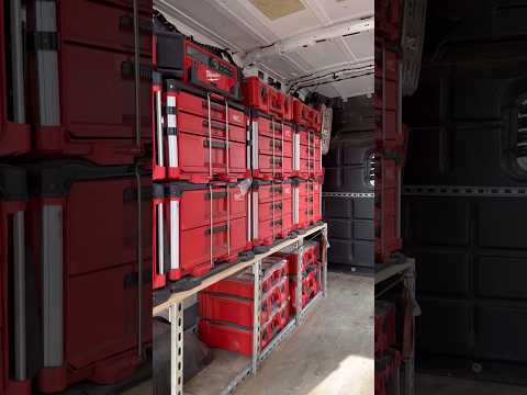packout van build using unistrut and 3/4 plywood. Motherflushers Sacramento coming soon!!