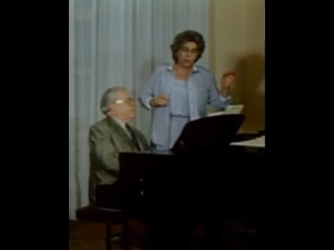 Christa Ludwig sings "Liederkreis, op. 39" - LIVE!