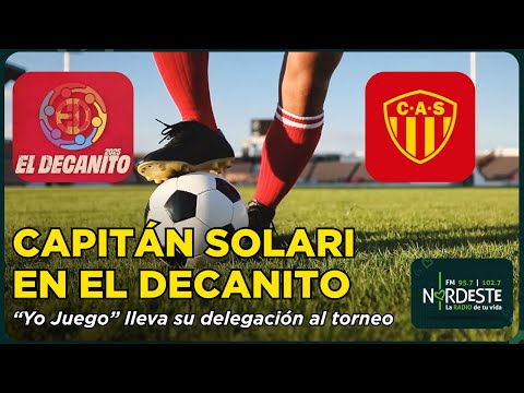 Capitán Solari en "El Decanito": la delegación de “Yo Juego” participa con gran ilusión