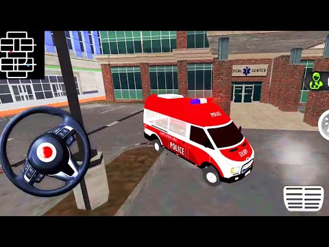 Ambulance Rescue Police Van Driver – 911 Emergency Police Gadi Driver #3 – Android Gameplay