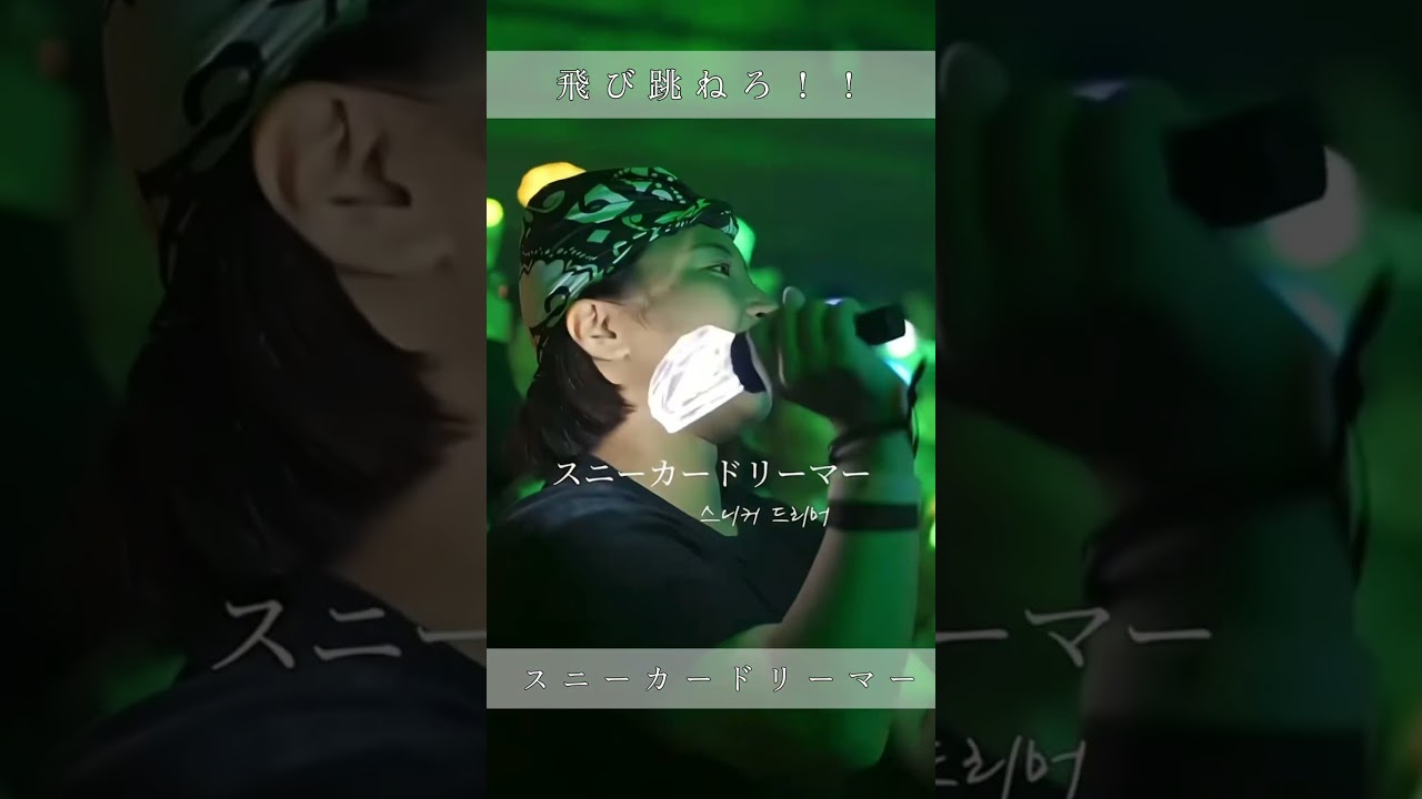 スニーカードリーマー大好きなんよほんま。 #whitejam #shirose #ライブ映像 @whitejamnet