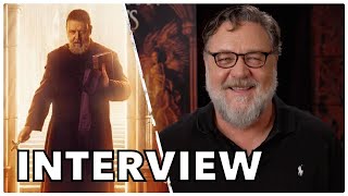 Russell Crowe Talks THE POPE'S EXORCIST and Tells Freakiest Story Ever | INTERVIEW video