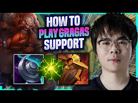LEARN HOW TO PLAY GRAGAS SUPPORT LIKE A PRO! - DJ Lvmao Plays Gragas SUPPORT vs Leona! |