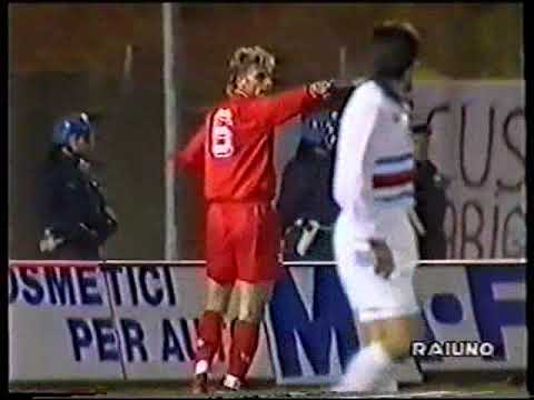 COPPA ITALIA 1993 94 FINALE AND  ANCONA SAMPDORIA 0 0
