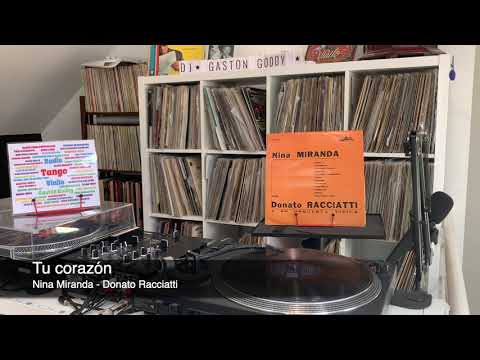 RADIO TANGO VINILO - TANDA NINA MIRANDA - DONATO RACCIATTI