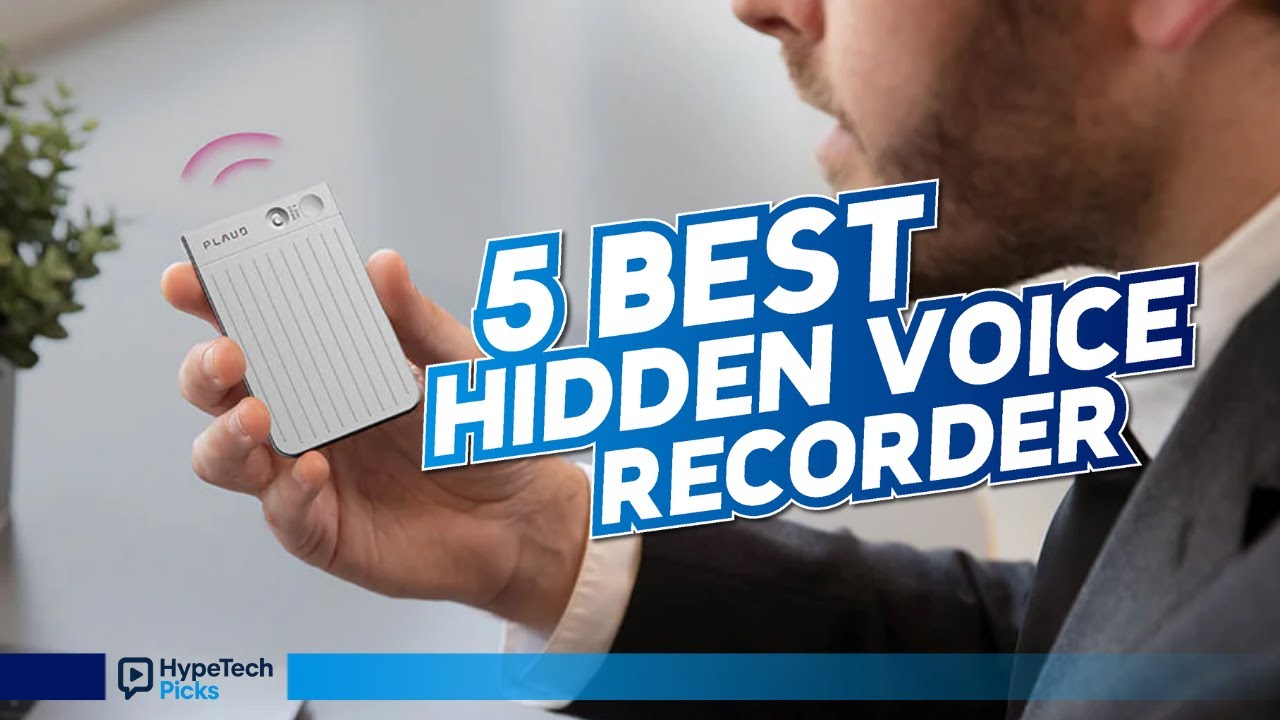 ▶️ Top 5 Best Spy Audio Recorders 2025 | Ultimate Hidden Voice Recorder Buying Guide
