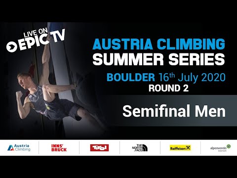 Austria Climbing Summer Series Innsbruck #2 | Men's Bouldering Semi-Finals