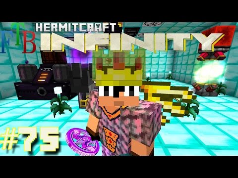 Minecraft Mods - FTB Infinity Ep. 75 - Warp Deleting Machine !!! ( HermitCraft Modded Minecraft )