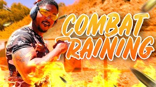 Vlog #004 Combat Training - Sheldon A Smith