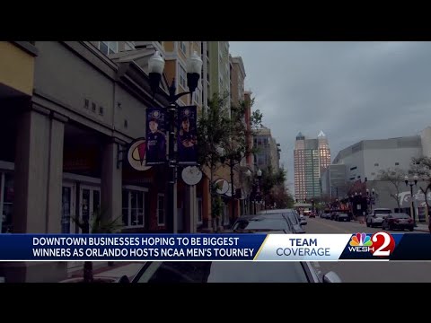 Downtown Orlando businesses gear up for March Madness