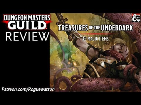 DMs Guild Review - Treasures of the Underdark