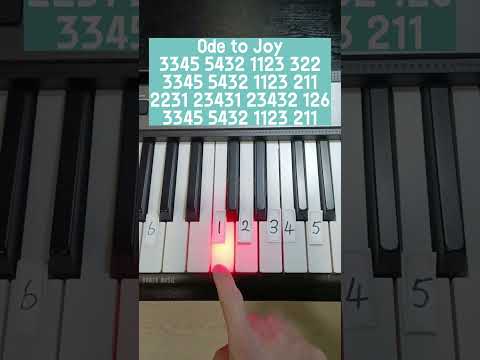 Beethoven - Ode to Joy 歡樂頌 (Piano Tutorial)