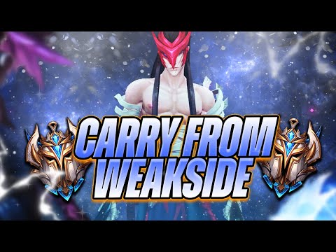 HOW TO CARRY FROM WEAKSIDE WITH YONE TOP LANE! - League of Legends
