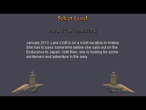 TRLE Glitched Any% Speedrun - Arabic Monastery (0:49) [WR]