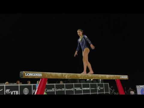 Team Brazil Balance Beam Podium Training | World Championships 2017 ft. Thais Fidelis