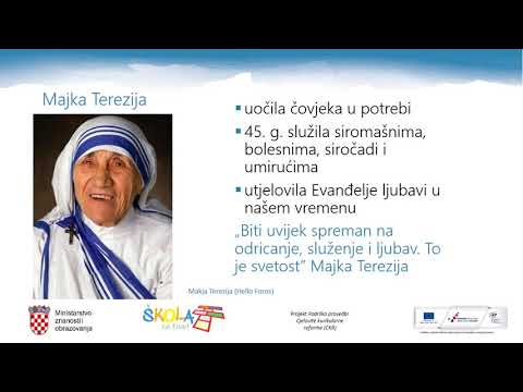 Katolički vjeronauk 5. r. - Sveci - svjedoci Radosne vijesti