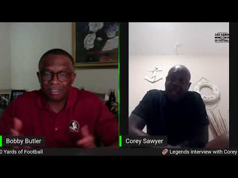 🏈 Legends Interview with Corey Sawyer and Bobby Butler