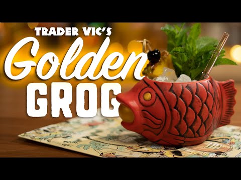 Trader Vic's Golden Grog | A fun take on the original Trader Vic's Grog with Rhum Agricole