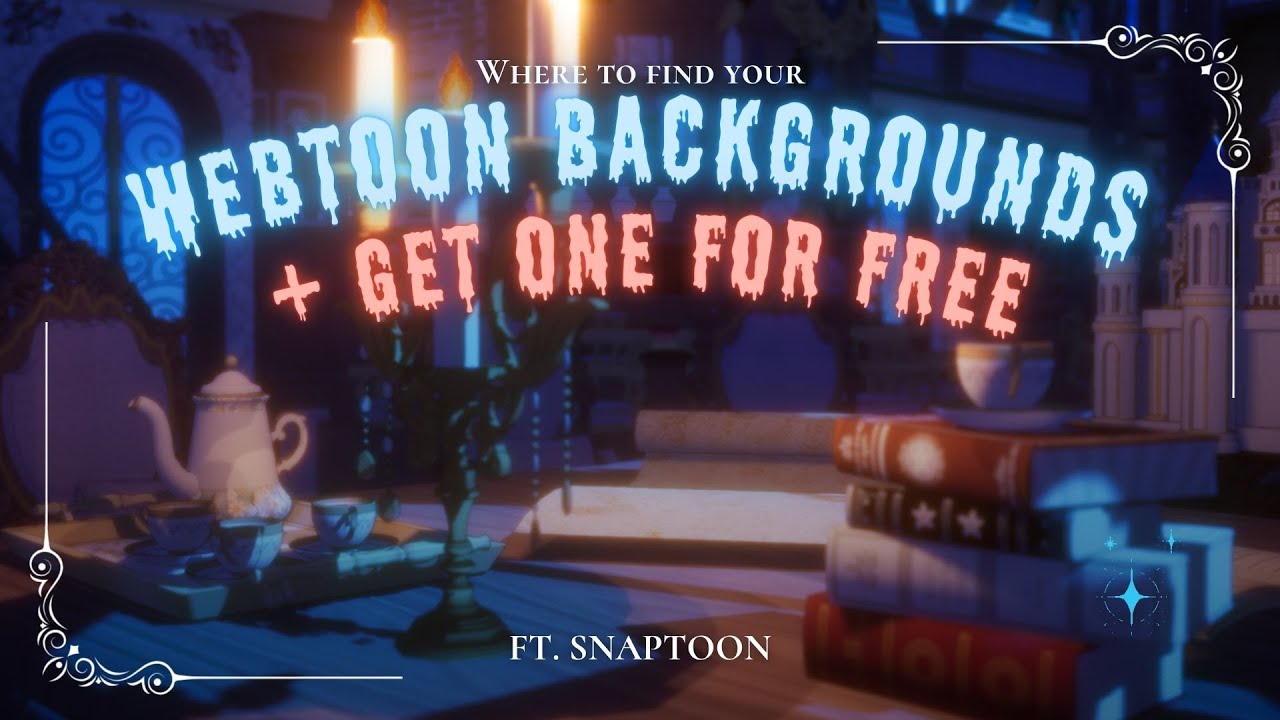 Find 3D backgrounds for your comics and webtoons (+ GET A 3D MODEL FOR FREE)