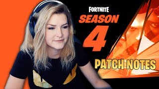 THE NEW SEASON 4 CHANGES! (Fortnite: Battle Royale) | KittyPlays