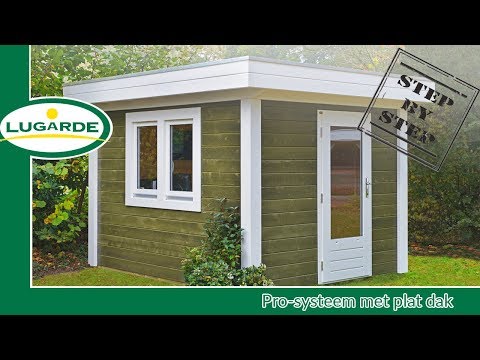 Lugarde tuinhuis PS1 plat dak 20 hqdefault