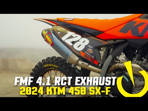 FMF 4.1 RCT Full Exhaust System - 2024 KTM 450 SX-F | TESTED
