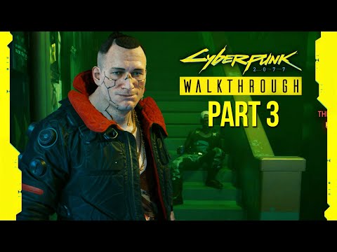 CYBERPUNK 2077 Gameplay Walkthrough Part 3 - THE HEIST (Full Game) RTX