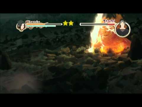 Sasuke Vs Itachi - Naruto Shippuden Ultimate Ninja Storm 2 Storyline HD 720p