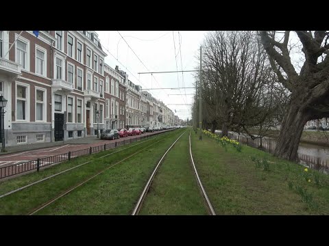 HTM R-NET tramlijn 9 Den Haag Vrederust - Scheveningen Noord | Siemens Avenio 5018 | 2021